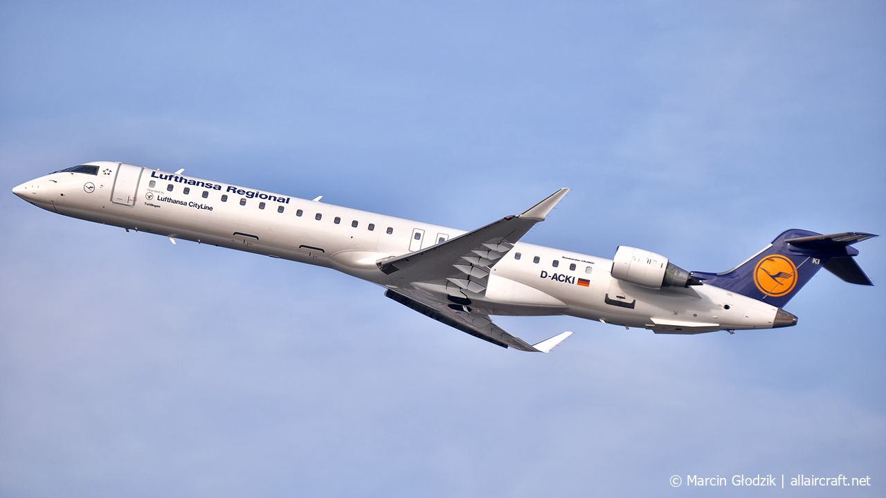 D-ACKI · Bombardier CRJ-900LR · (KRK / EPKK)
