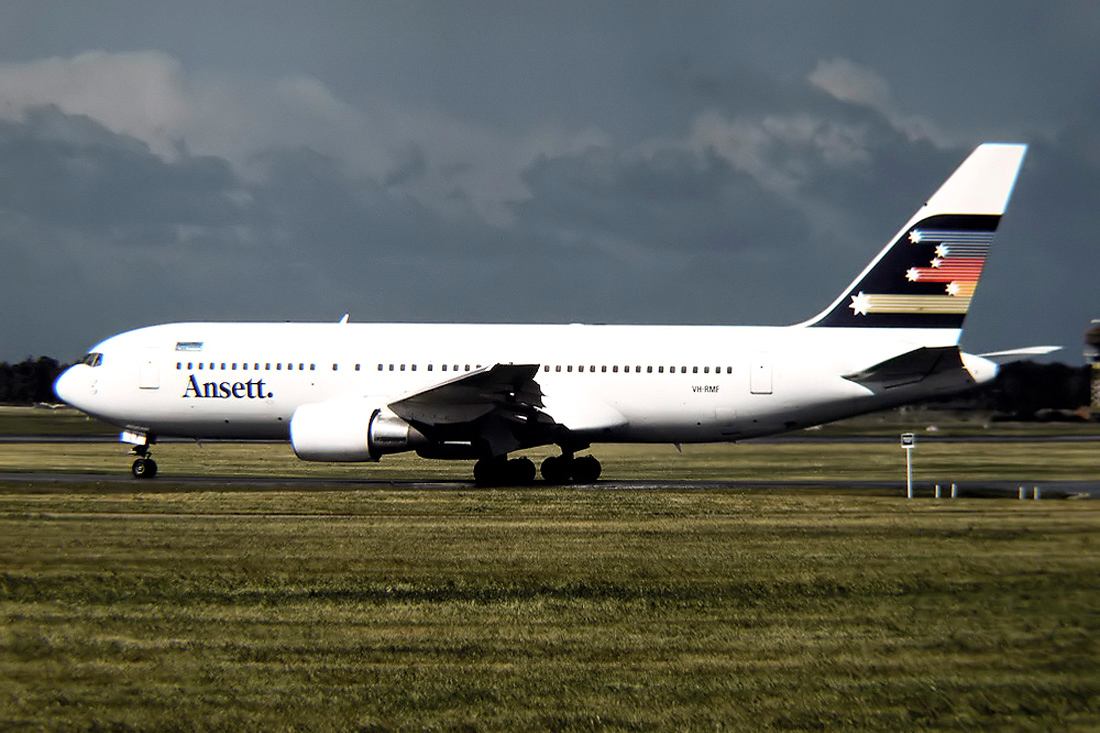 VH-RMF · Boeing 767-277 · (ADL / YPAD)