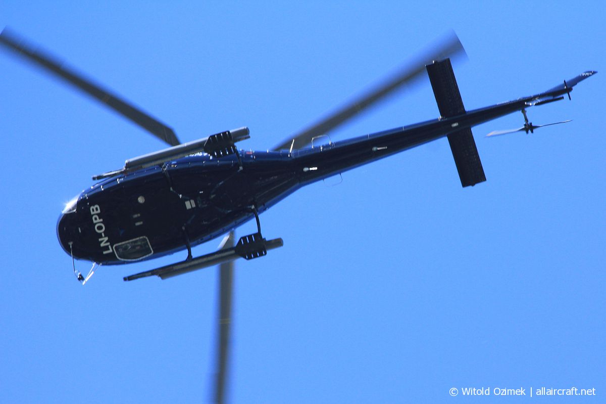 LN-OPB · Aerospatiale AS-350B-2 Ecureuil · (SVG / ENZV)