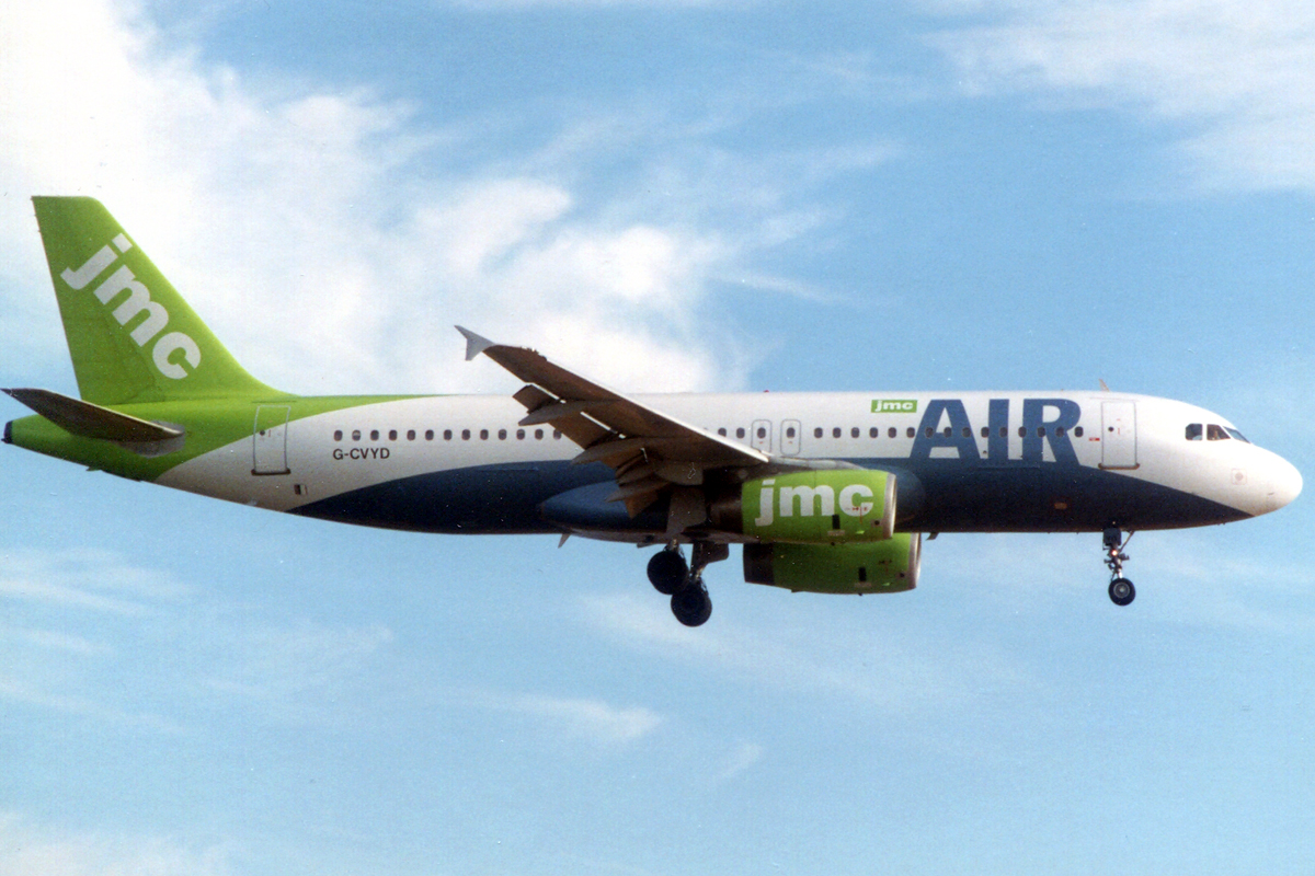 G-CVYD, (cn 393), Airbus A320-231