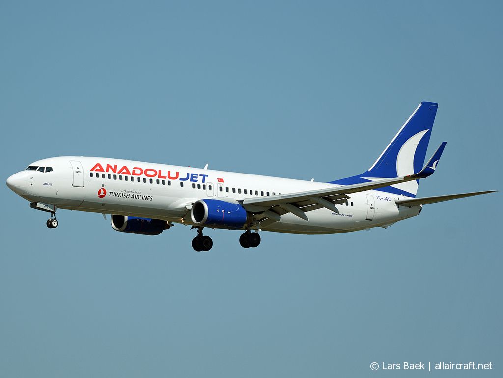 TC-JGC · Boeing 737-8F2(WL) · (CPH / EKCH)