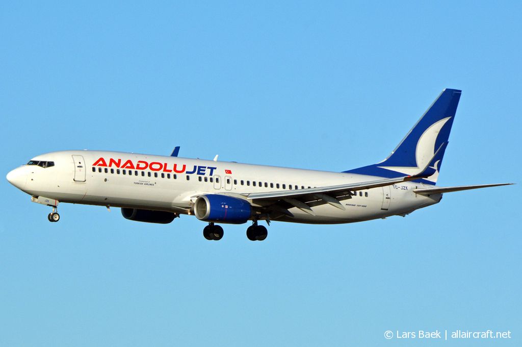TC-JZK · Boeing 737-8AS(WL) · (CPH / EKCH)