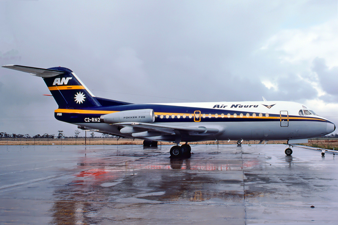C2-RN2 · Fokker F-28-1000 Fellowship · (MEL / YMML)