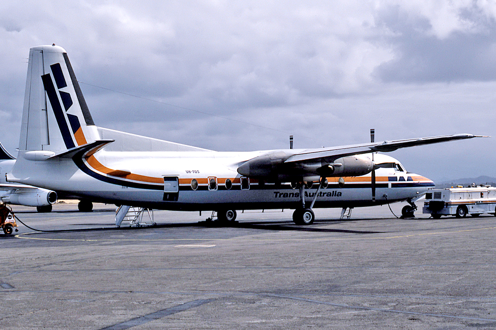 VH-TQS (10441) 1970 Fokker F-27-600 Friendship