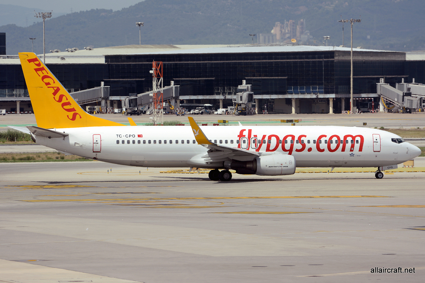 TC-CPO · Boeing 737-8AS · (BCN / LEBL)