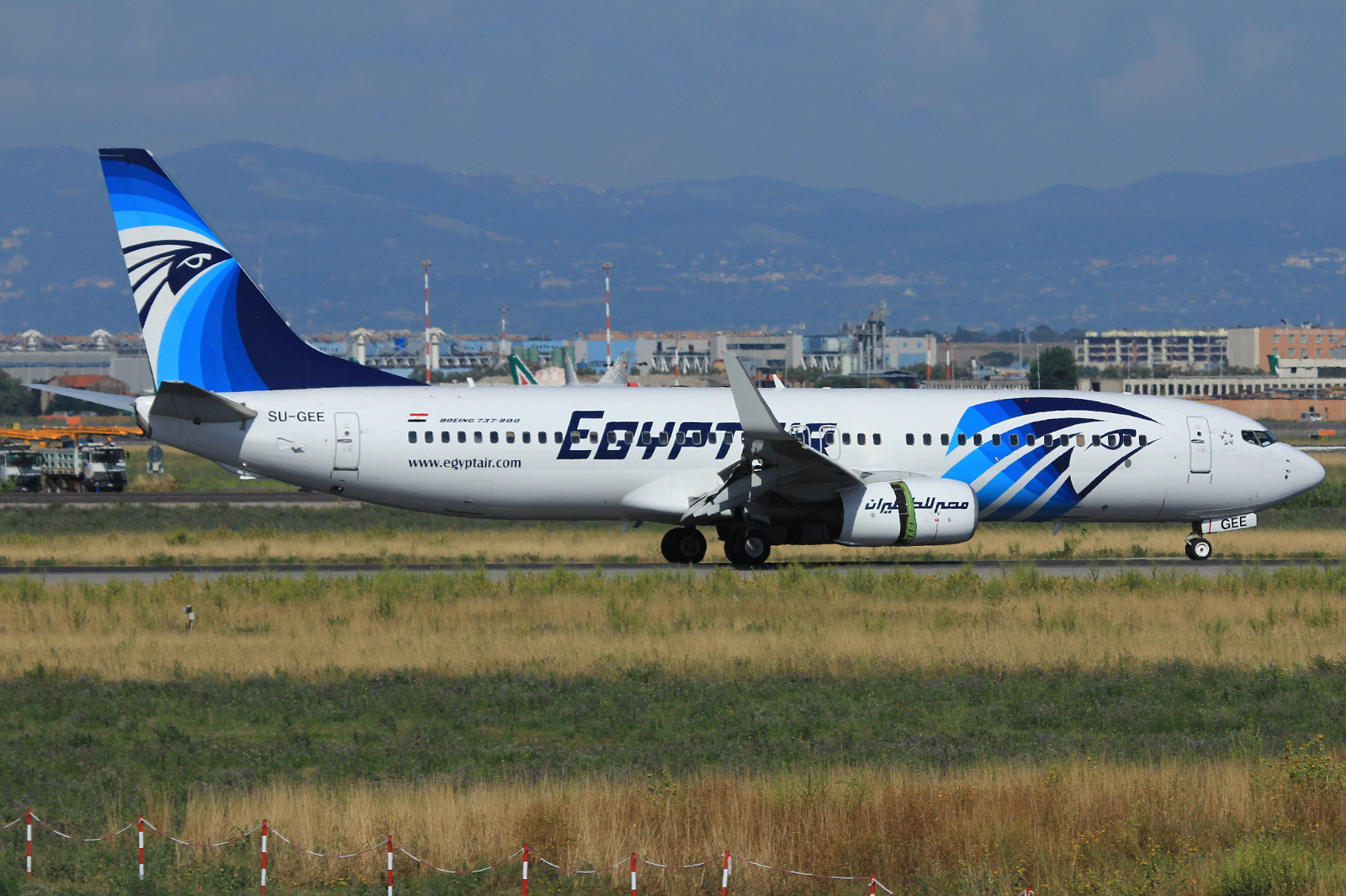 SU-GEE · Boeing 737-866(WL) · (FCO / LIRF)