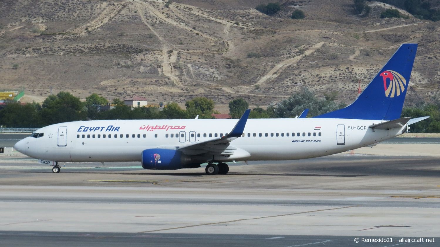 SU-GCP · Boeing 737-866(WL) · (MAD / LEMD)
