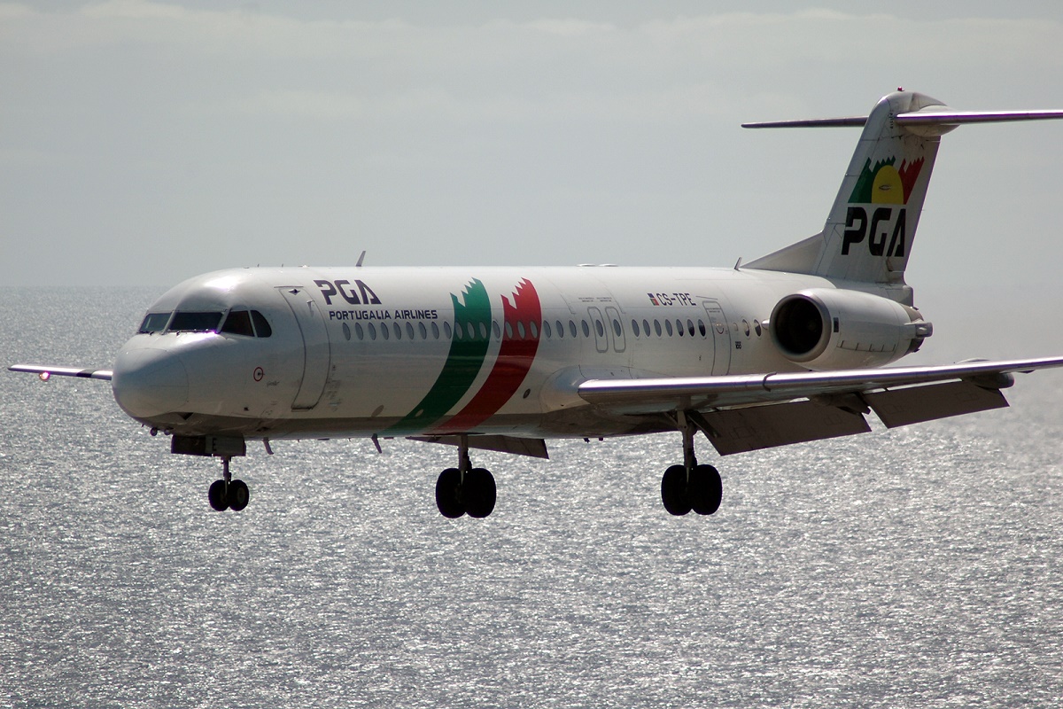 CS-TPE · Fokker 100 · (FNC / LPMA)