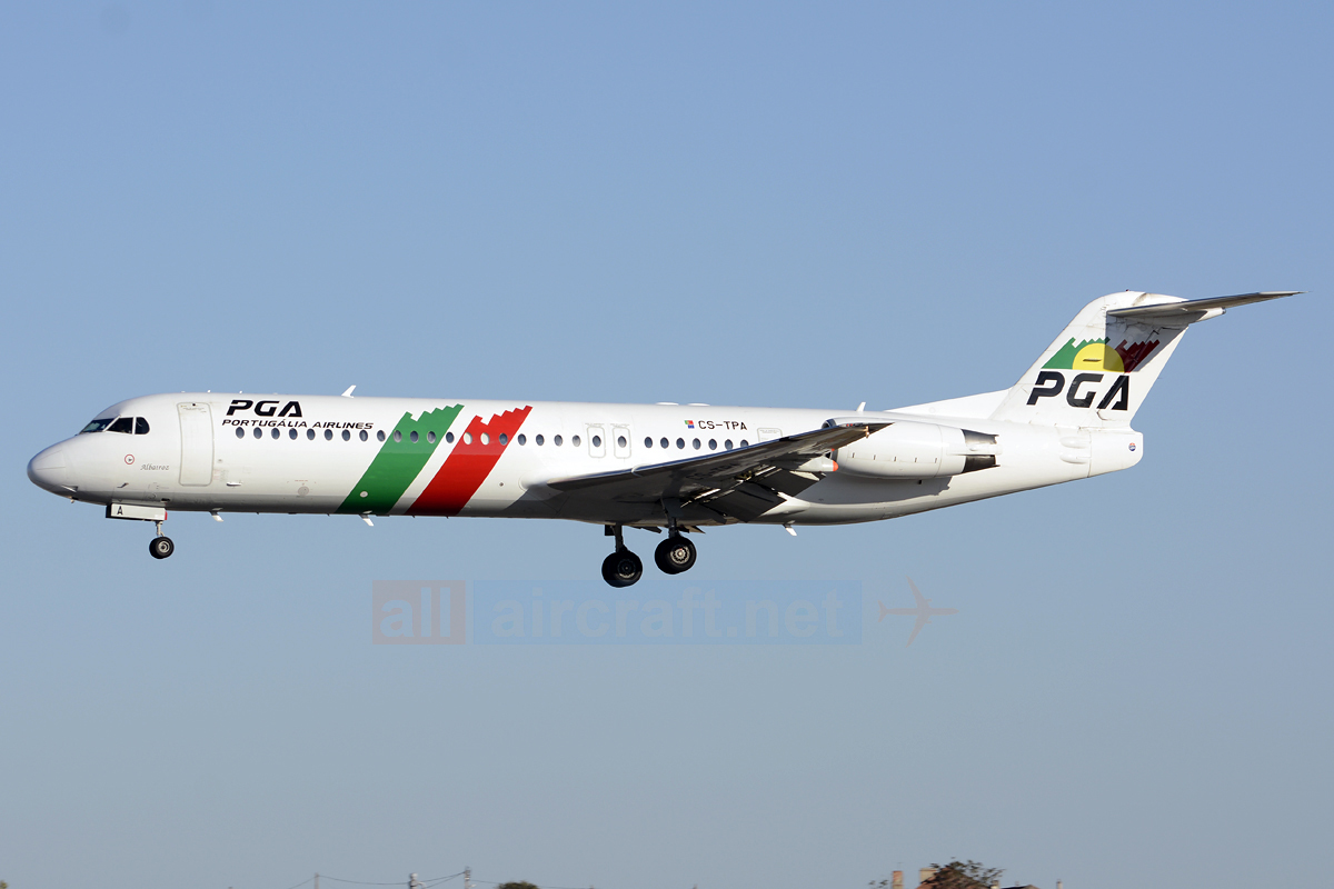 CS-TPA (11257) 1989 Fokker 100