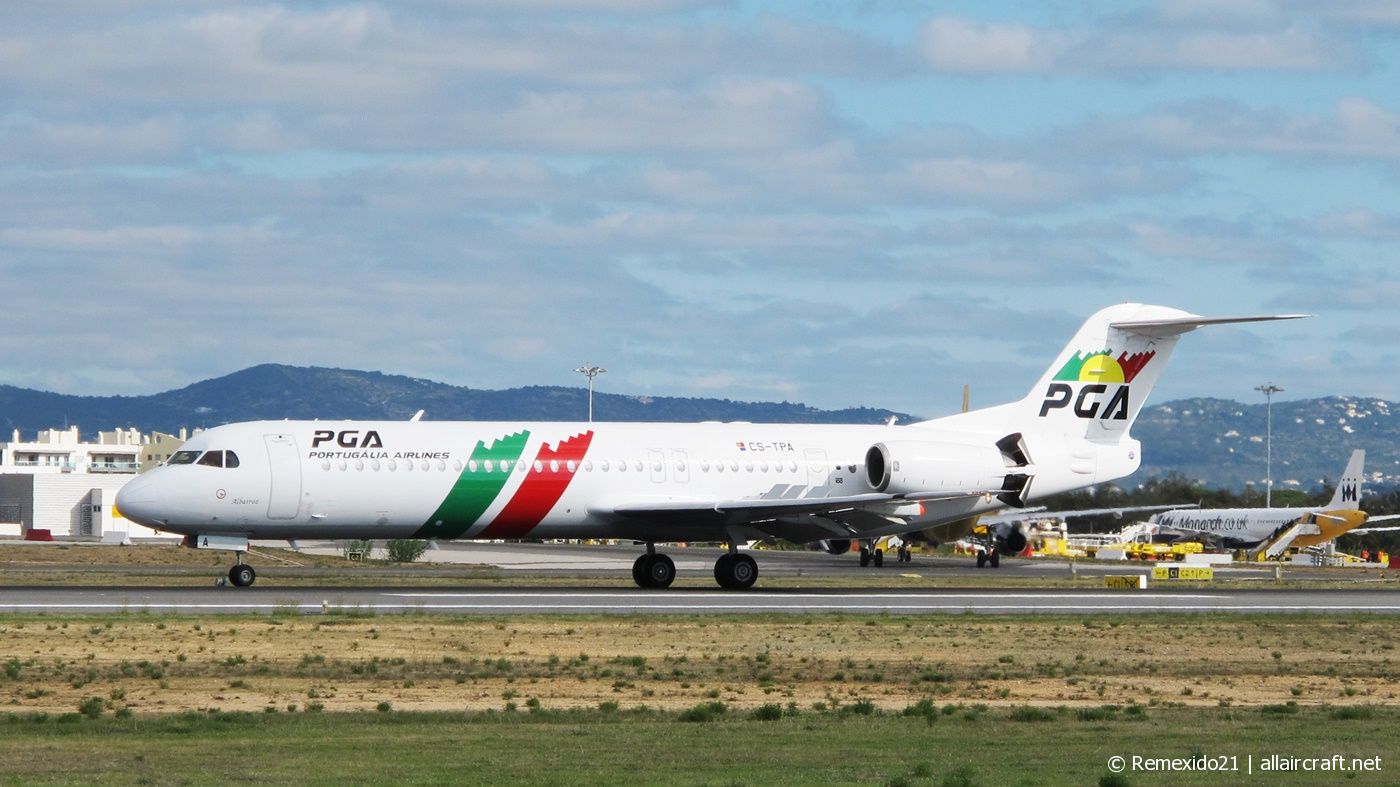 CS-TPA (11257) 1989 Fokker 100