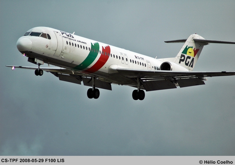 CS-TPF (11258) 1989 Fokker 100