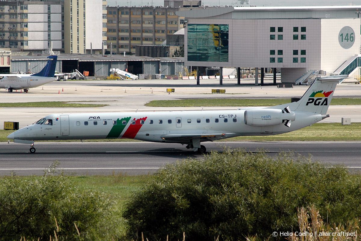 CS-TPJ · Embraer ERJ-145EP · (LIS / LPPT)
