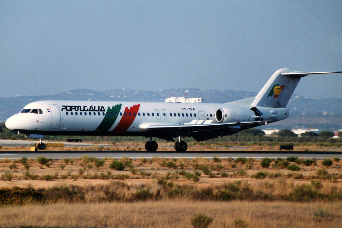 CS-TPA (11257) 1989 Fokker 100