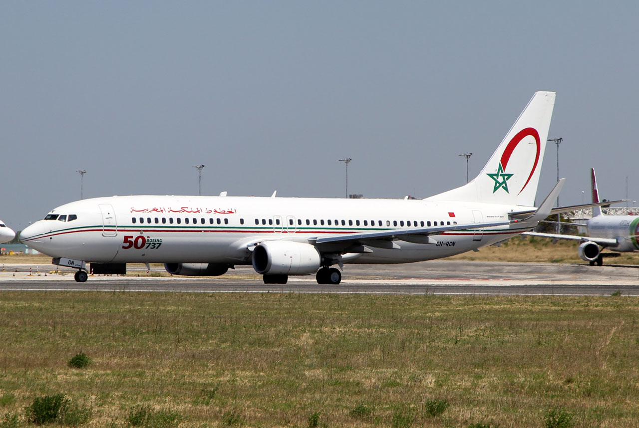 CN-RGN · Boeing 737-8B6(WL) · (LIS / LPPT)