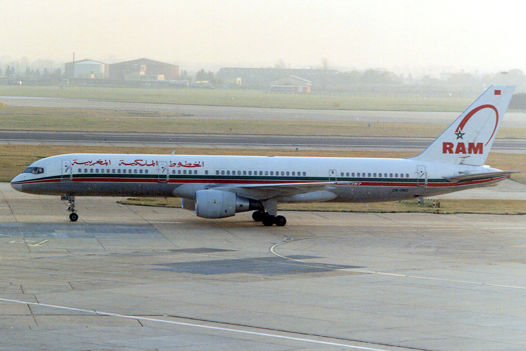 CN-RMZ · Boeing 757-2B6 · (LHR / EGLL)
