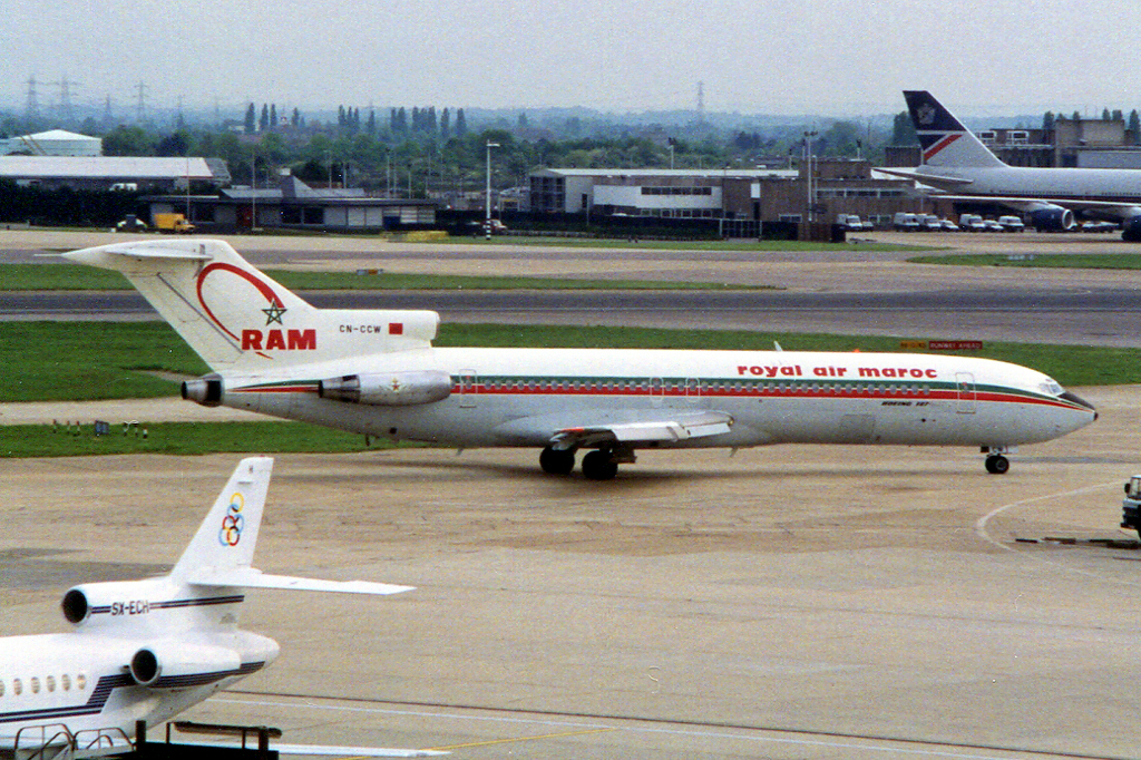 CN-CCW · Boeing 727-2B6/Adv · (LHR / EGLL)