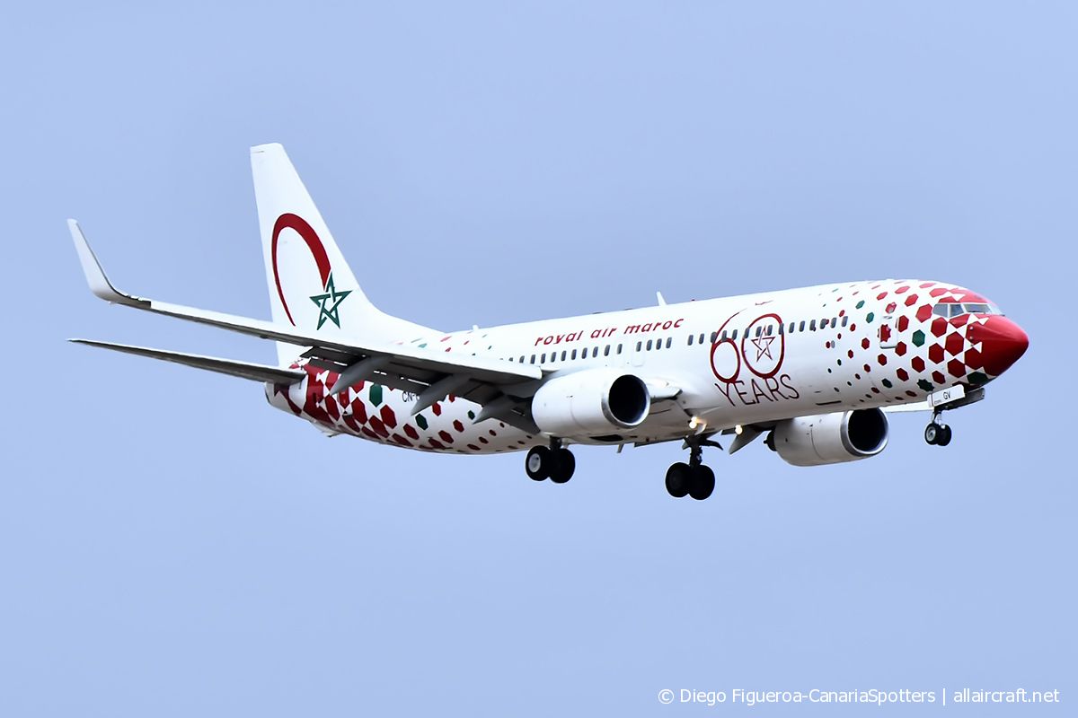 CN-RGV (33982) 2007 Boeing 737-85P(WL)