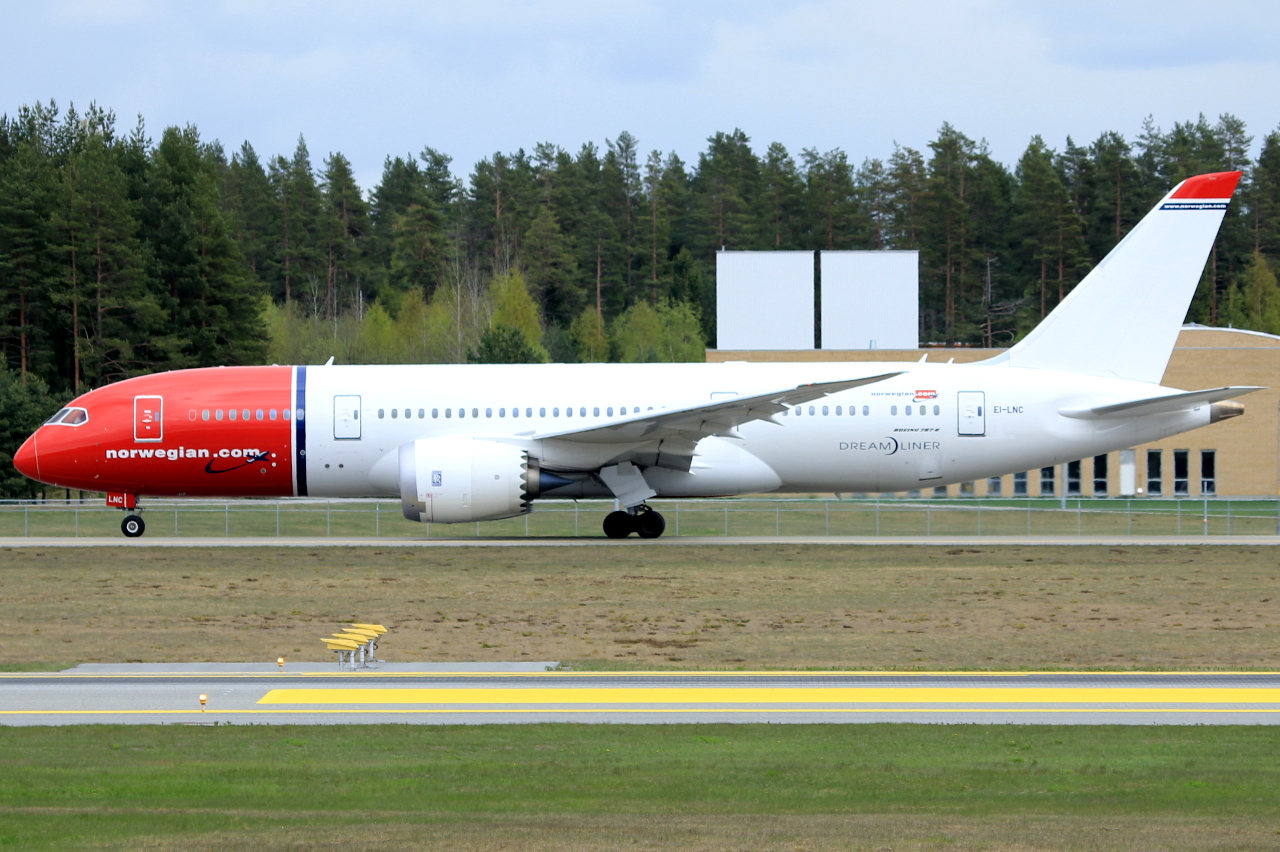 EI-LNC · Boeing 787-8 Dreamliner · (OSL / ENGM)