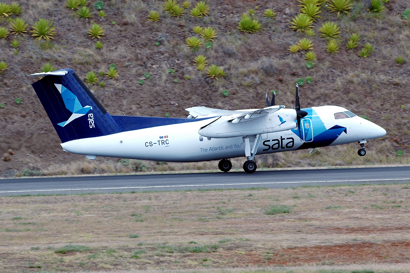 CS-TRC · Bombardier Dash 8-Q202 · (FNC / LPMA)