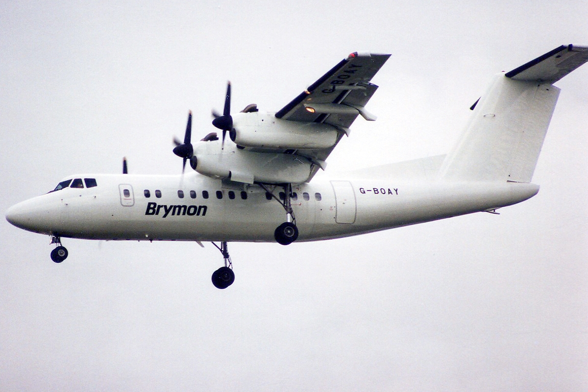 G-BOAY (cn 00112) DHC-7-110 Dash 7