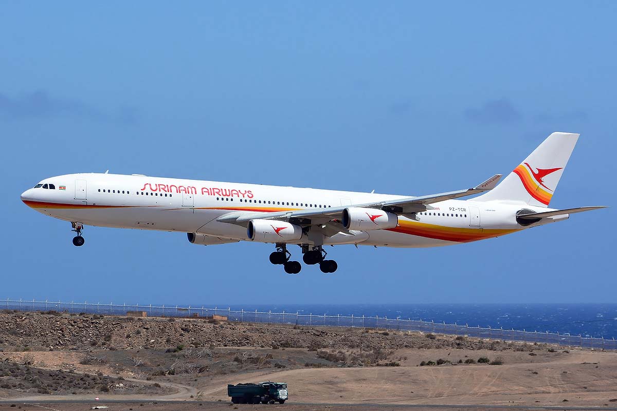 PZ-TCR (242) 1998 Airbus A340-313