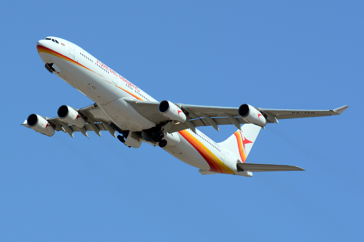 PZ-TCR (242) 1998 Airbus A340-313