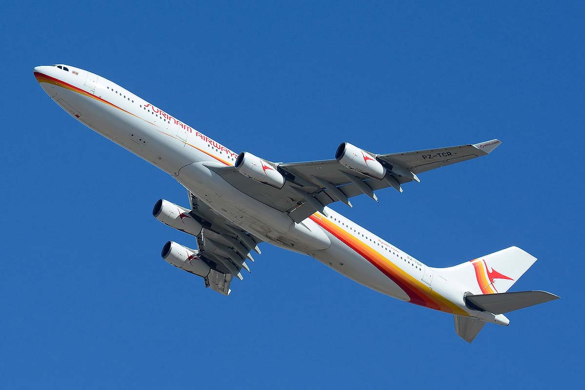 PZ-TCR · Airbus A340-313 · (LPA / GCLP)
