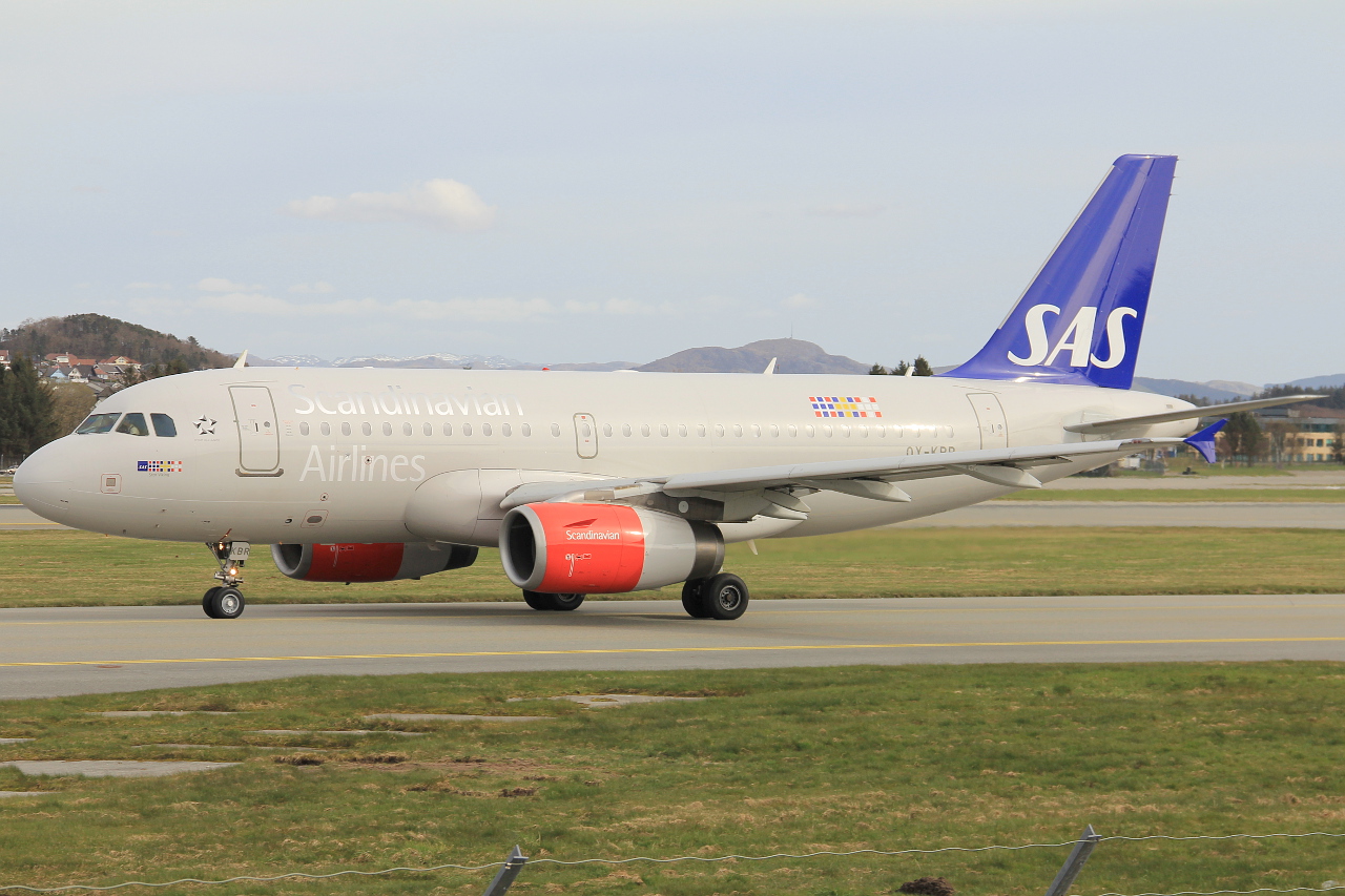 OY-KBR · Airbus A319-132 · (SVG / ENZV)