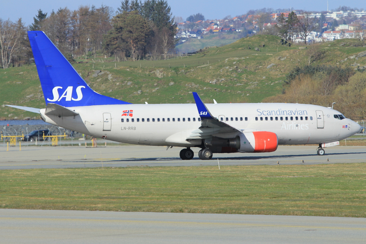 LN-RRB · Boeing 737-783(WL) · (SVG / ENZV)
