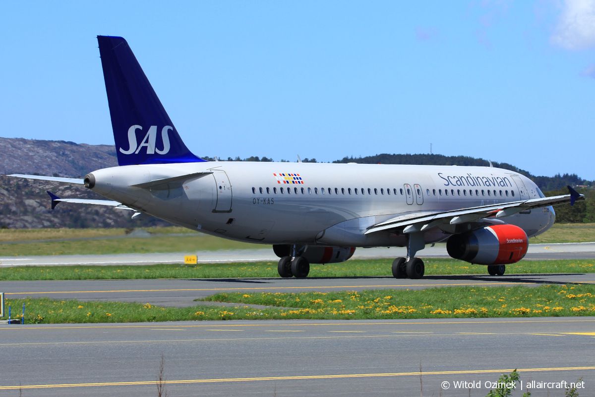 OY-KAS (3335) 2007 Airbus A320-232