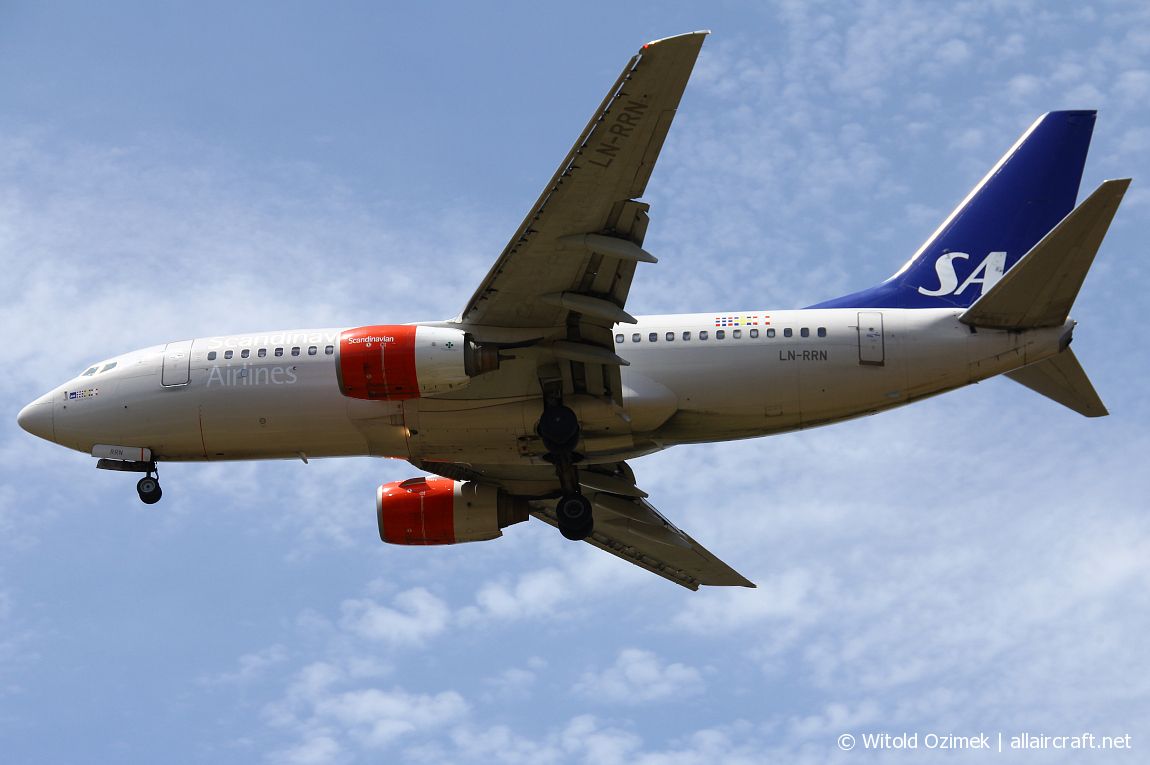 LN-RRN · Boeing 737-783 · (FCO / LIRF)