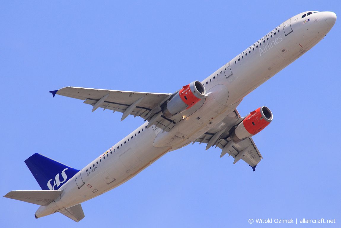 OY-KBB · Airbus A321-232 · (FCO / LIRF)
