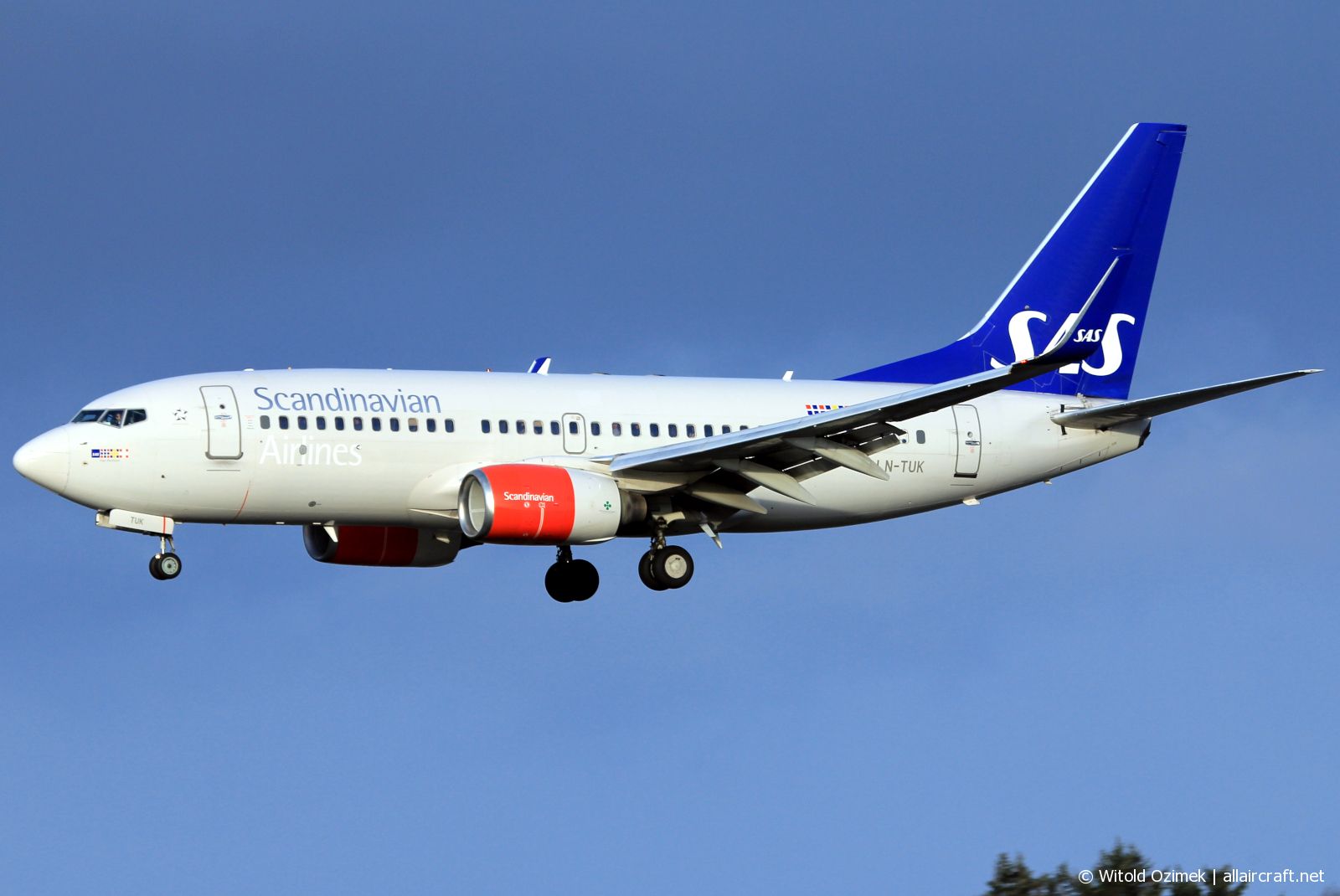 LN-TUK · Boeing 737-705(WL) · (SVG / ENZV)