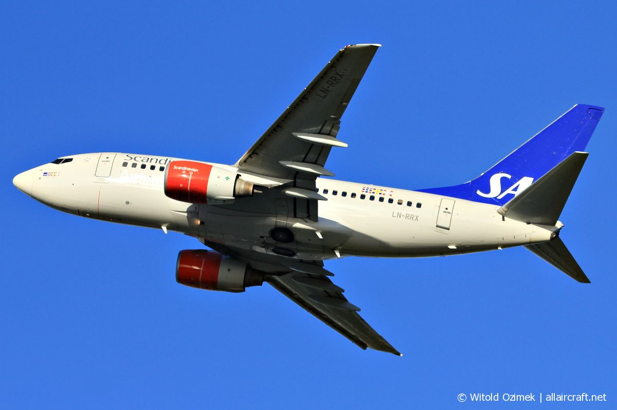 LN-RRX · Boeing 737-683 · (SVG / ENZV)