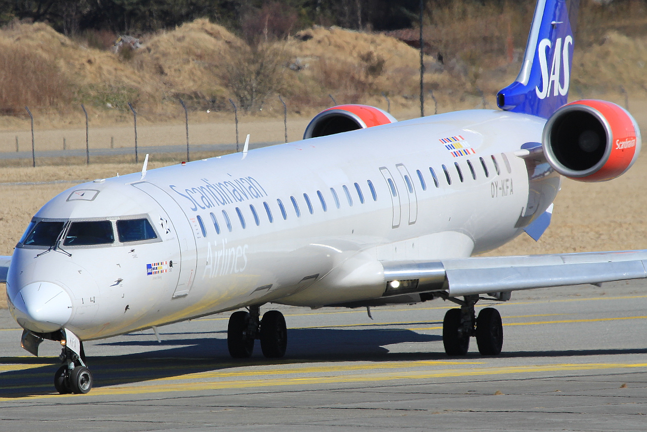 OY-KFA · Bombardier CRJ-900ER · (SVG / ENZV)