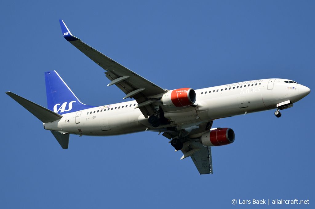 LN-RGB · Boeing 737-86N(WL) · (CPH / EKCH)