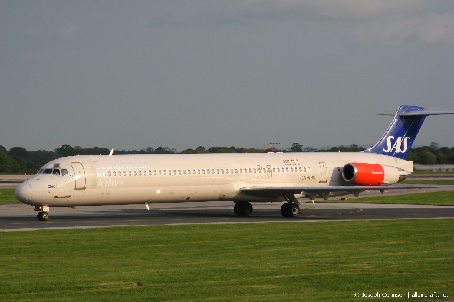 LN-RMM · McDonnell Douglas MD-82 · (MAN / EGCC)