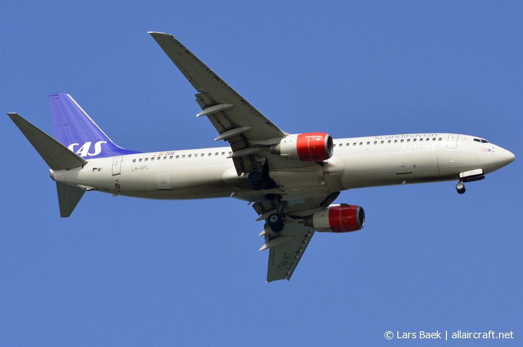 LN-RPL · Boeing 737-883 · (CPH / EKCH)