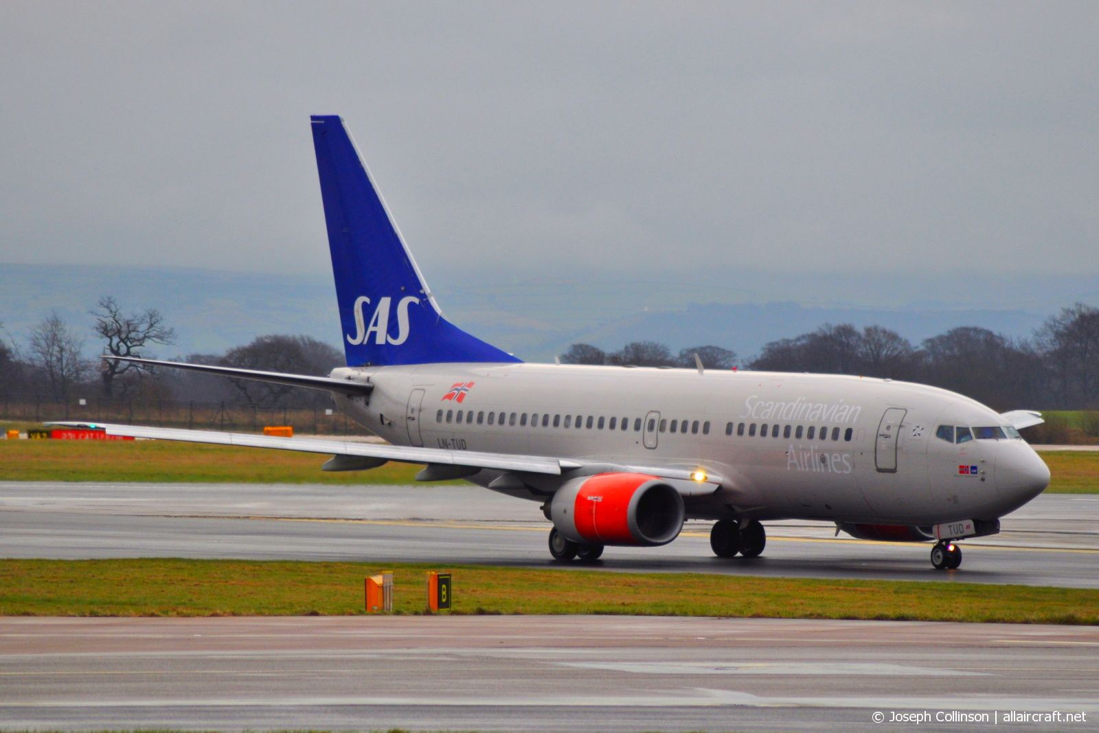 LN-TUD · Boeing 737-705 · (MAN / EGCC)