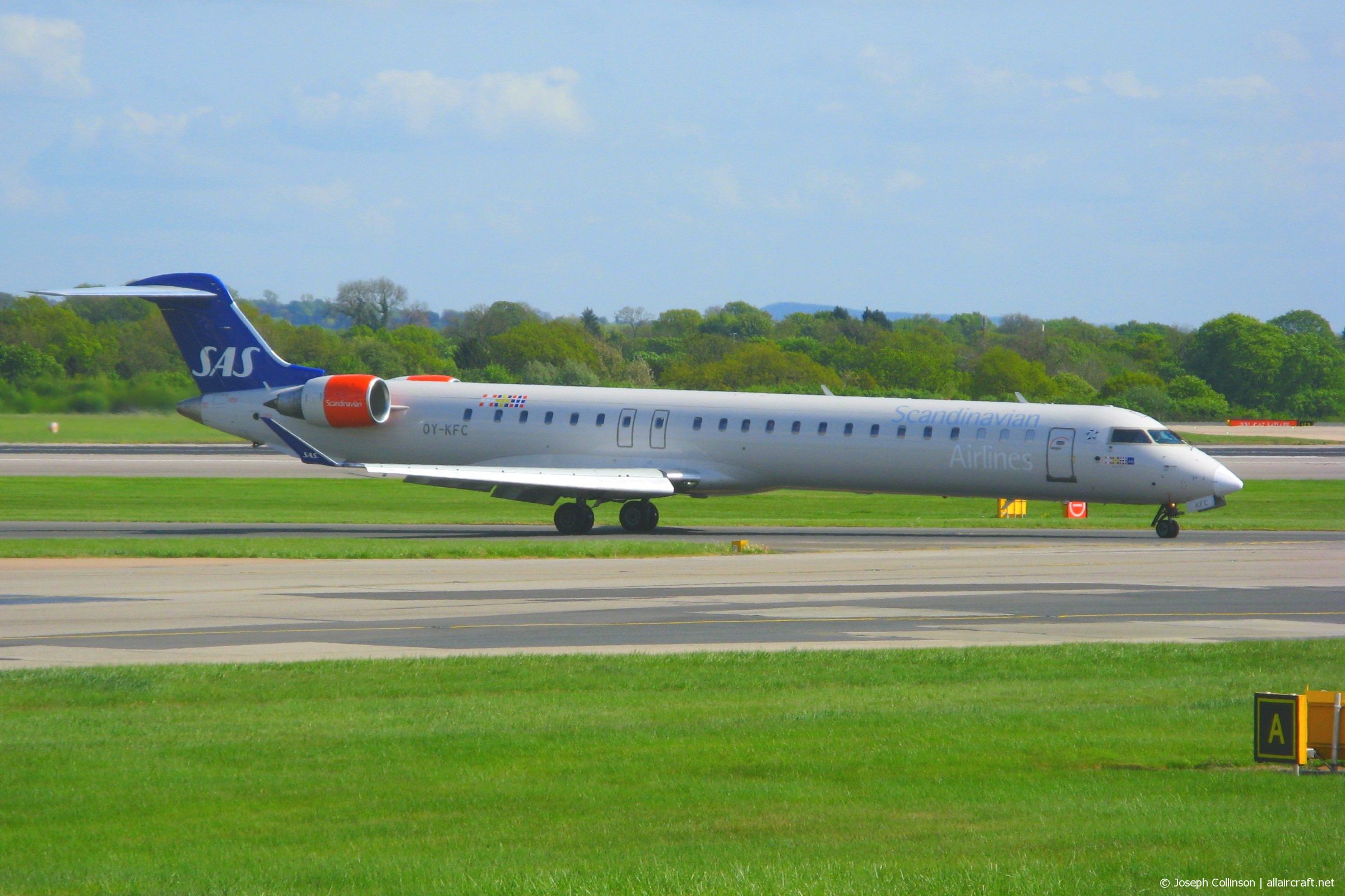 OY-KFC · Bombardier CRJ-900 · (MAN / EGCC)