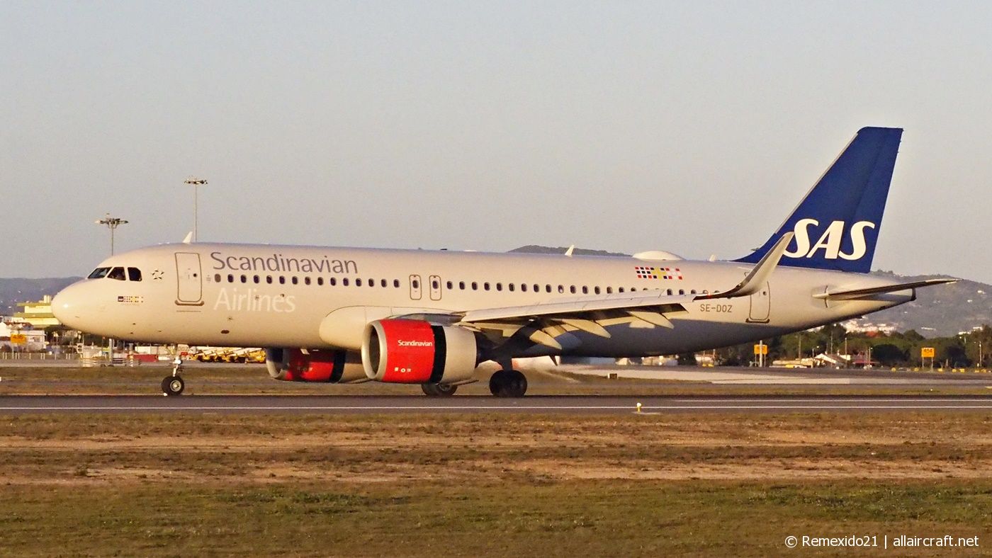 SE-DOZ · Airbus A320-251N · (FAO / LPFR)