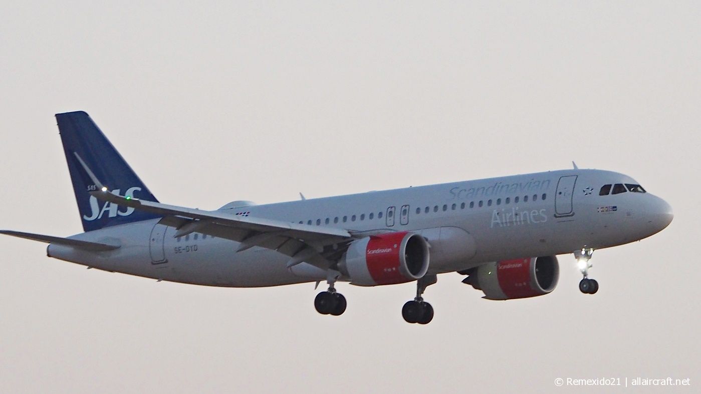 SE-DYD · Airbus A320-251N · (FAO / LPFR)