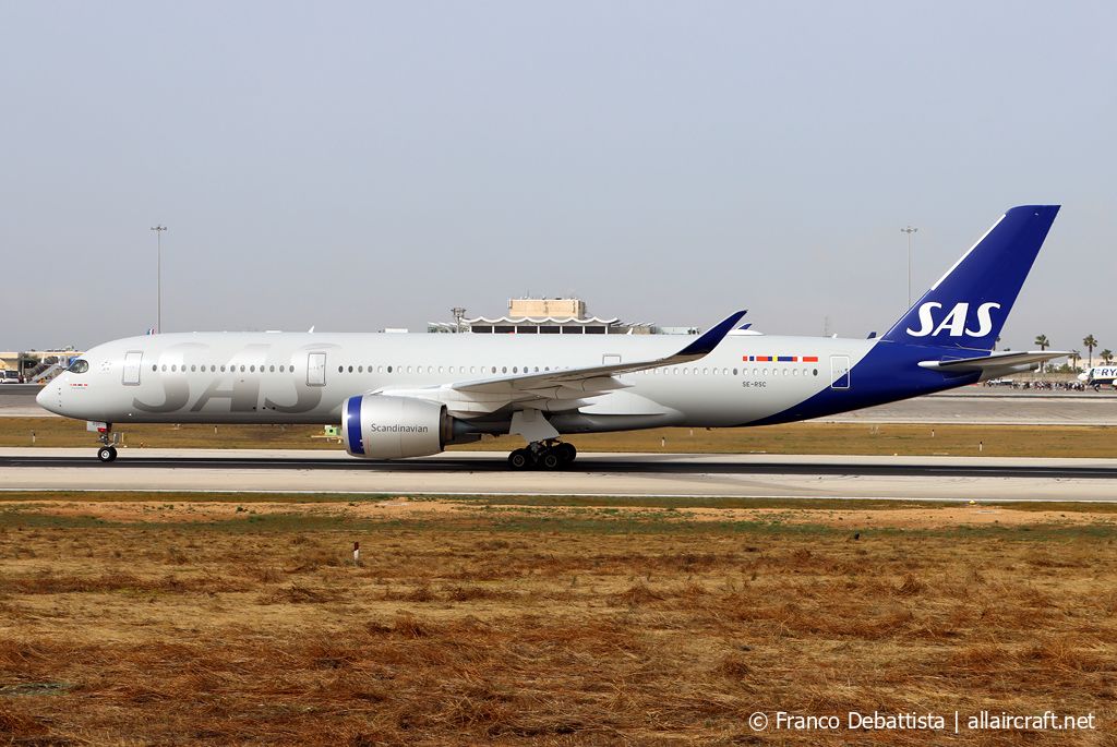 SE-RSC · Airbus A350-941 · (MLA / LMML)