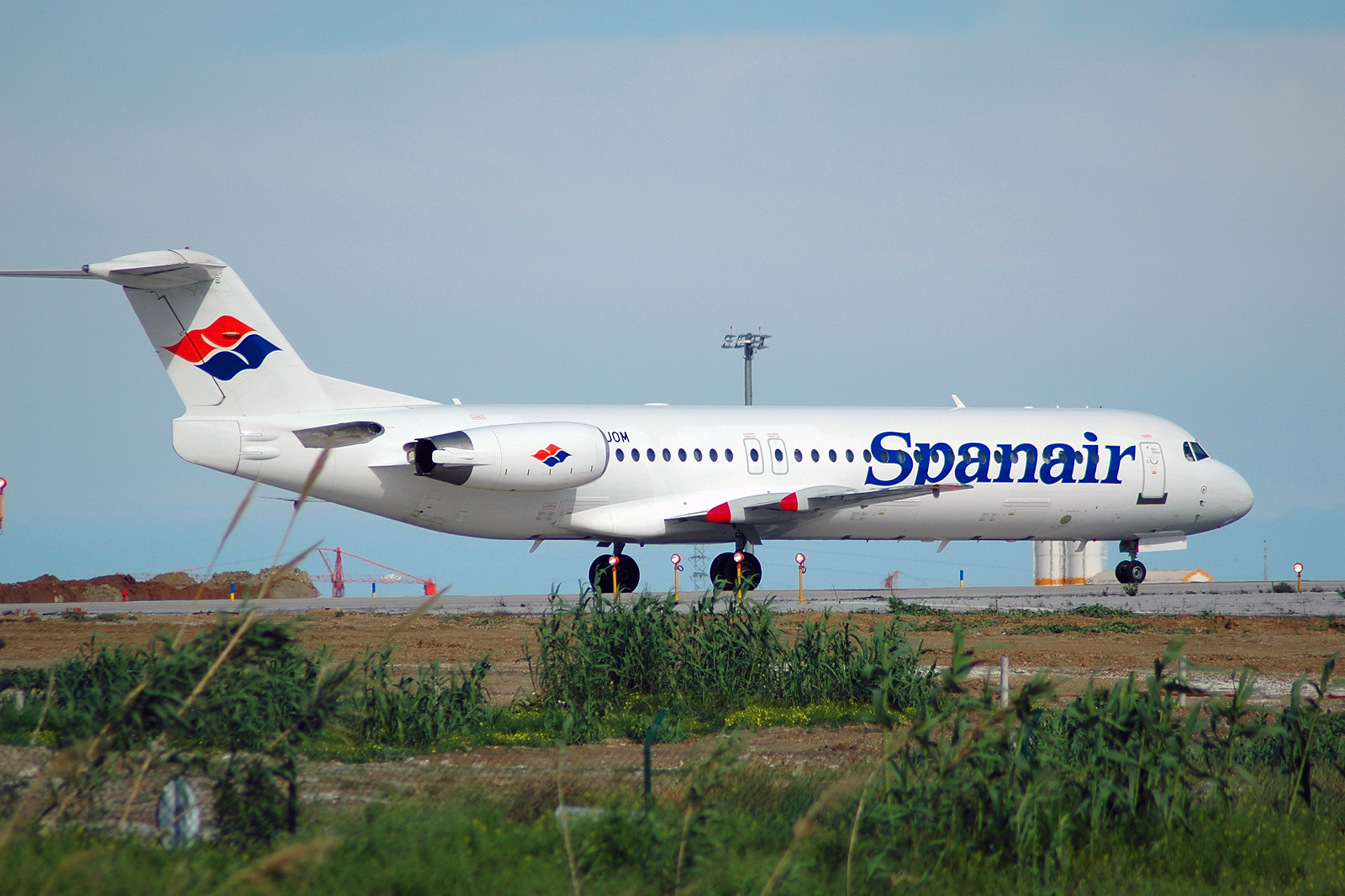 EC-JOM (cn 11498) Fokker 100
