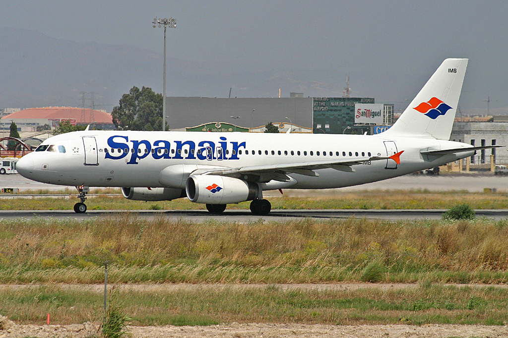 EC-IMB · Airbus A320-232 · (AGP / LEMG)