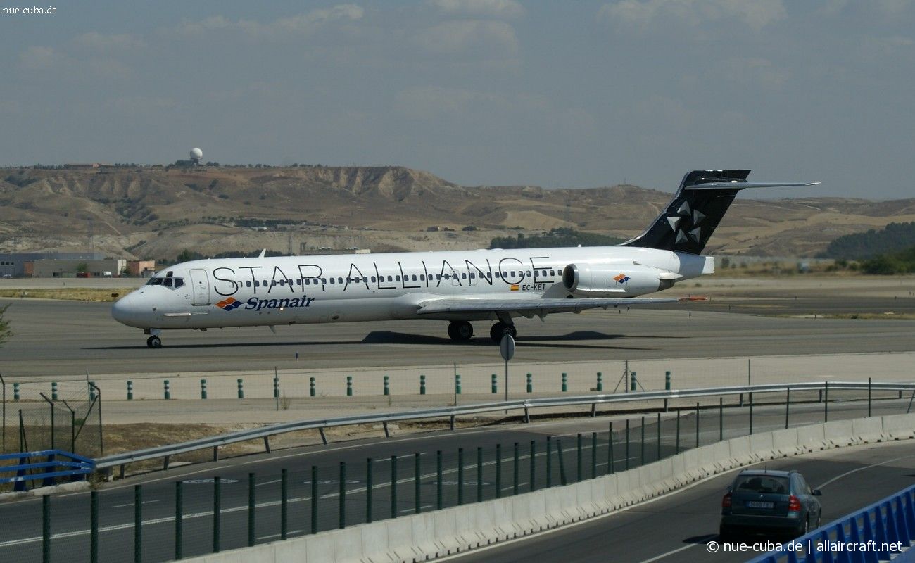 EC-KET · McDonnell Douglas MD-87 · (MAD / LEMD)