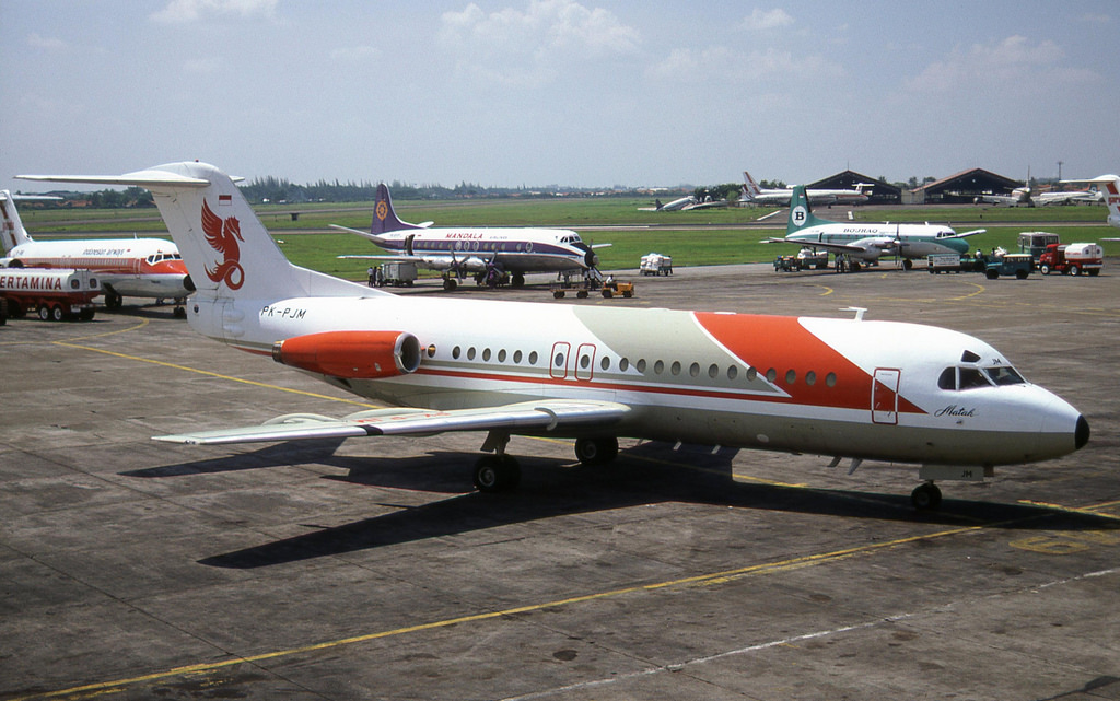 PK-PJM (11178) 1981 Fokker F-28-4000 Fellowship