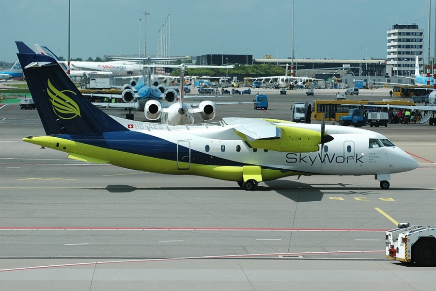 HB-AES · Dornier Do-328-110 · (AMS / EHAM)