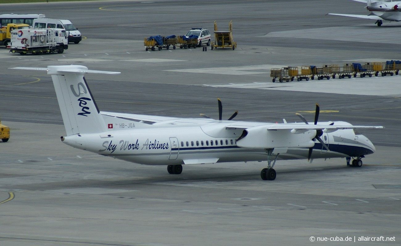 HB-JGA · Bombardier Dash 8-Q402 · (VIE / LOWW)