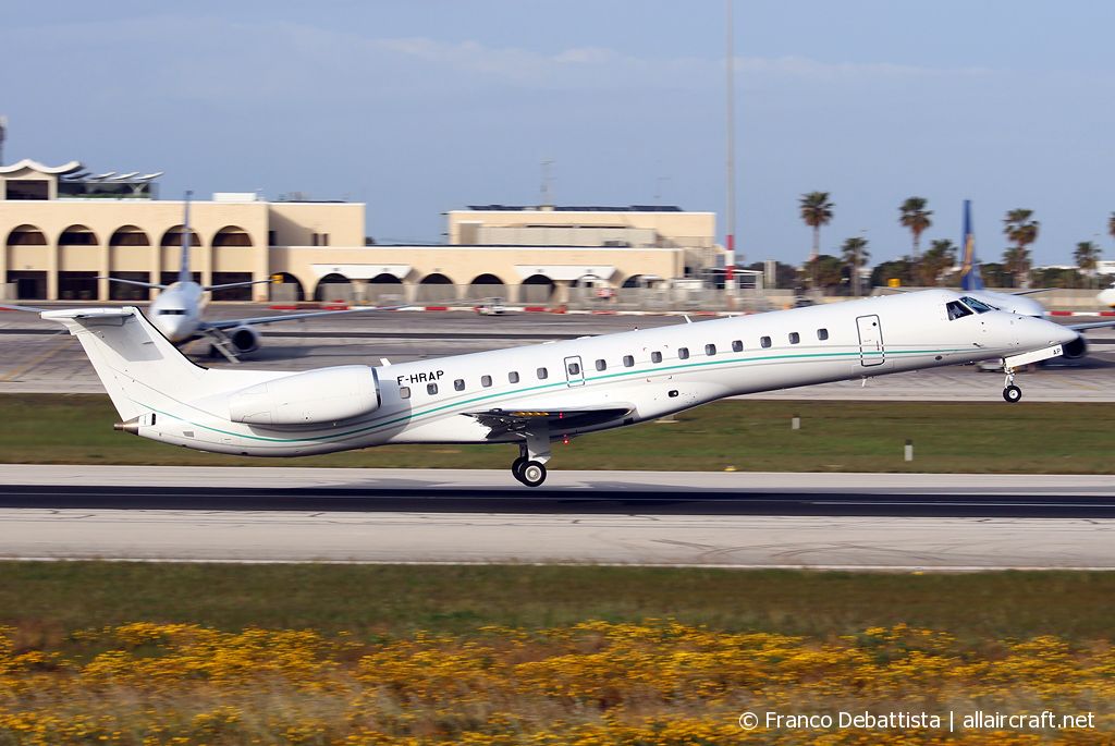 F-HRAP · Embraer ERJ-145LR · (MLA / LMML)